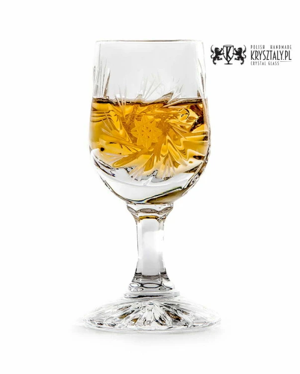 Kryształowe kieliszki do wódki 25ml Młynek MK15 6szt
