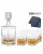 Zestaw do whisky: kryształowa karafka + kryształowe szklanki do whisky 6szt Melody w opakowaniu prezentowym LZ11
