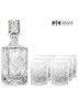 Zestaw do whisky: kryształowa karafka + kryształowe szklanki do whisky 6szt Młynek MZ10