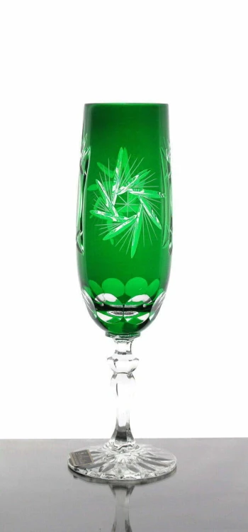 Kieliszki kryształowe do szampana 170ml Młynek Kolorowe MK70 6szt