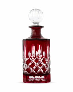 Kryształowa karafka do whisky 750ml Elixir Rubinowa