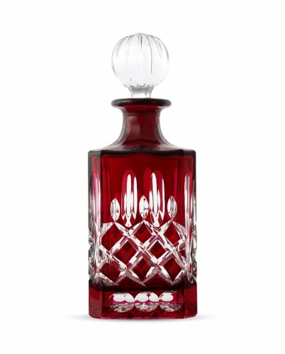 Kryształowa karafka do whisky 750ml Elixir Rubinowa