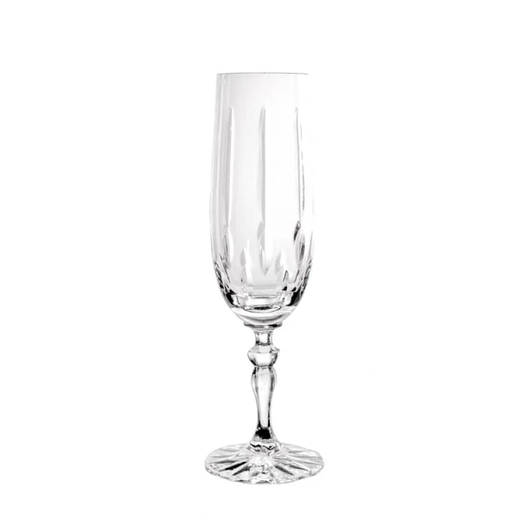 Kieliszki kryształowe do szampana 170ml Simple SK70 6szt