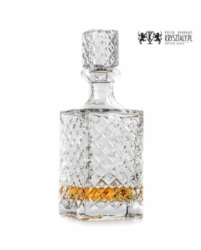 Kryształowa karafka do whisky 750ml King KK90