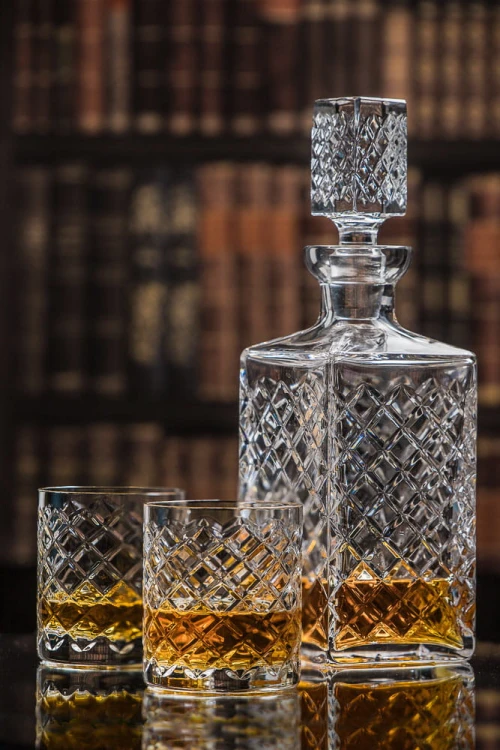 Kryształowa karafka do whisky 750ml King KK90