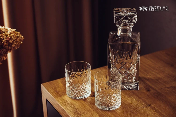 Kryształowe szklanki do whisky 260ml Elixir EK80 6szt