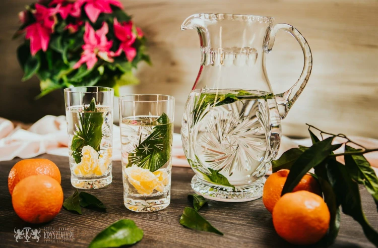 Kryształowe szklanki do drinków 340ml Młynek MK82 6szt