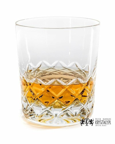 Kryształowe szklanki do whisky 260ml Melody LK80 6szt