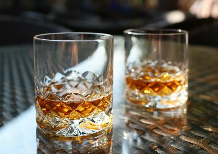 Kryształowe szklanki do whisky 260ml Melody LK80 6szt