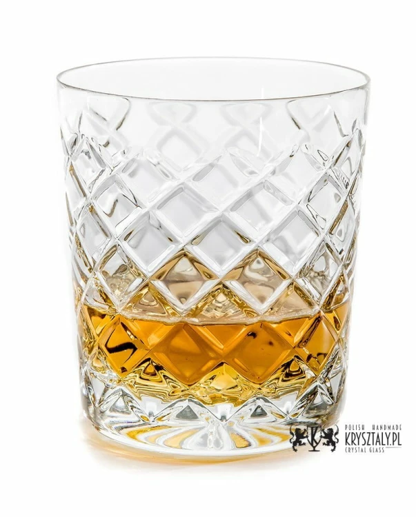 Kryształowe szklanki do whisky 260ml King KK80 2szt