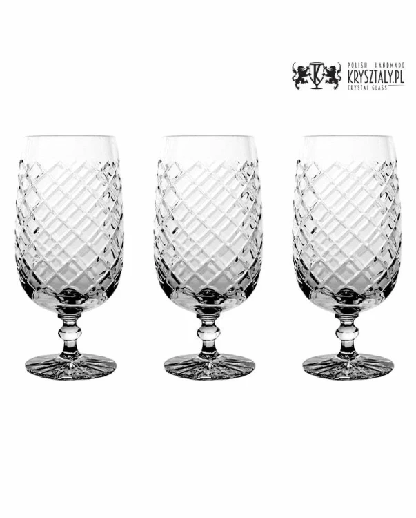 Kryształowe kieliszki do piwa 450ml King KK84 6szt