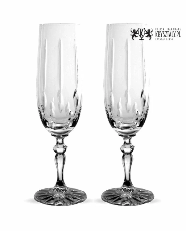 Kryształowe kieliszki do szampana 170ml Simple SK70 2szt