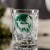 Prezent dla myśliwego - kryształowe szklanki do whisky z motywem myśliwskim zielone MK80 6szt