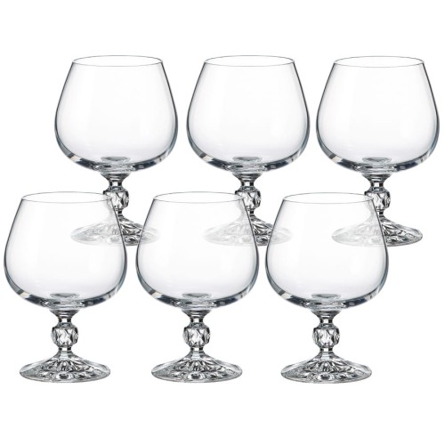 Kieliszki do koniaku CRYSTALLINE 250ml 6szt.
