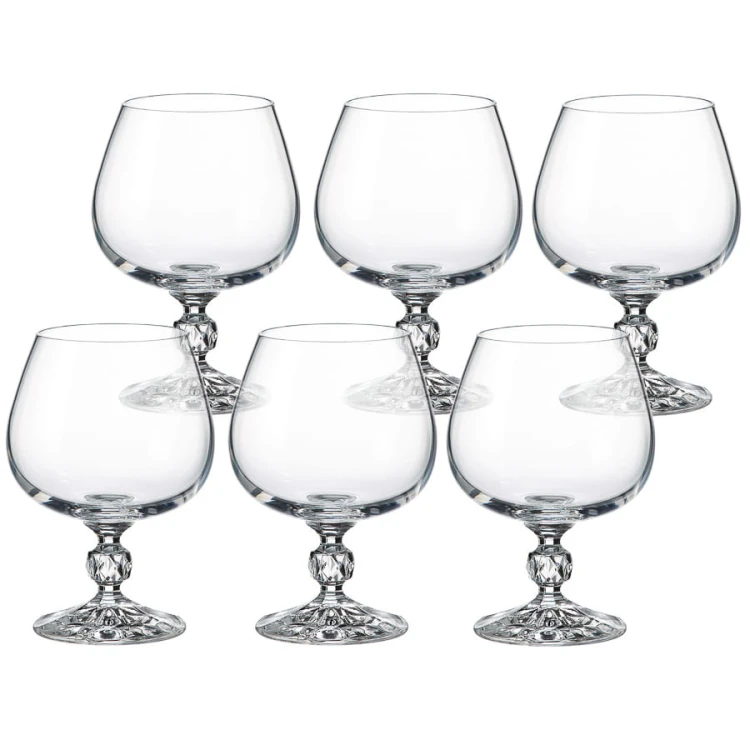 Kieliszki do koniaku CRYSTALLINE 250ml 6szt.
