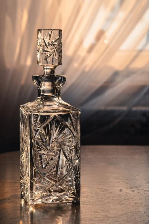 Kryształowa karafka do whisky 750ml Młynek MK90