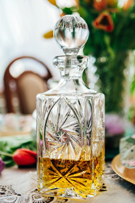 Kryształowa karafka do whisky 750ml Młynek MK90