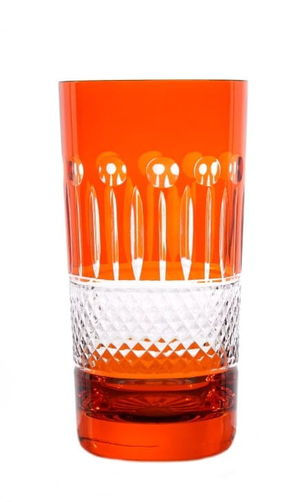 Szklanki kryształowe 340ml French Kolorowe FK82 6szt