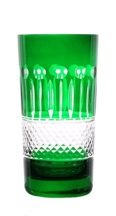 Szklanki kryształowe 340ml French Kolorowe FK82 6szt