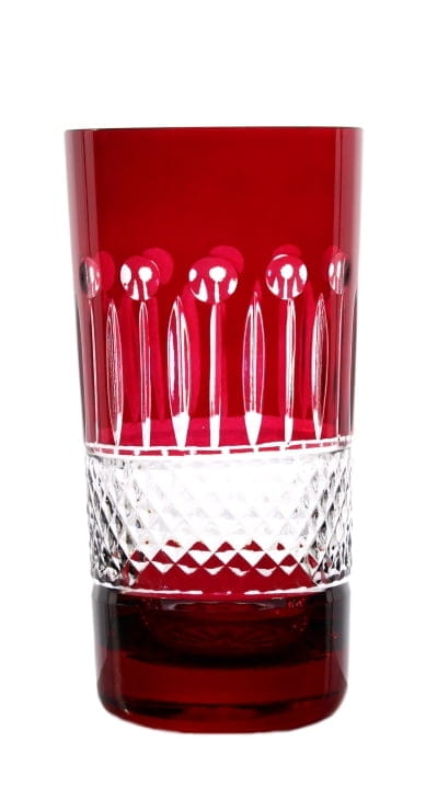 Szklanki kryształowe 340ml French Kolorowe FK82 6szt