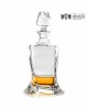 Zestaw do whisky: kryształowa karafka + kryształowe szklanki do whisky 6szt Crystalline Quadro