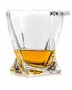 Zestaw do whisky: kryształowa karafka + kryształowe szklanki do whisky 6szt Crystalline Quadro