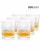 Kryształowe szklanki do whisky 260ml LN80 6szt