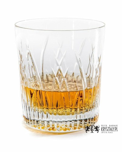 Kryształowe szklanki do whisky 260ml Drop DK80 6szt