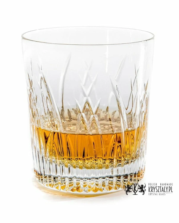 Kryształowe szklanki do whisky 260ml Drop DK80 6szt