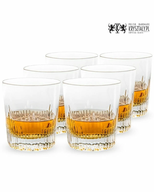 Kryształowe szklanki do whisky 260ml Star ST80 6szt