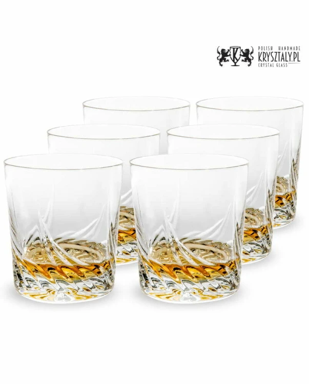Kryształowe szklanki do whisky 260ml Wind IK80 6szt