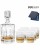 Zestaw do whisky: kryształowa karafka + kryształowe szklanki do whisky 6szt w opakowaniu prezentowym Nature NZ11