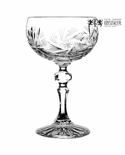Kryształowe kieliszki do szampana płaskie 170ml MK73 1szt