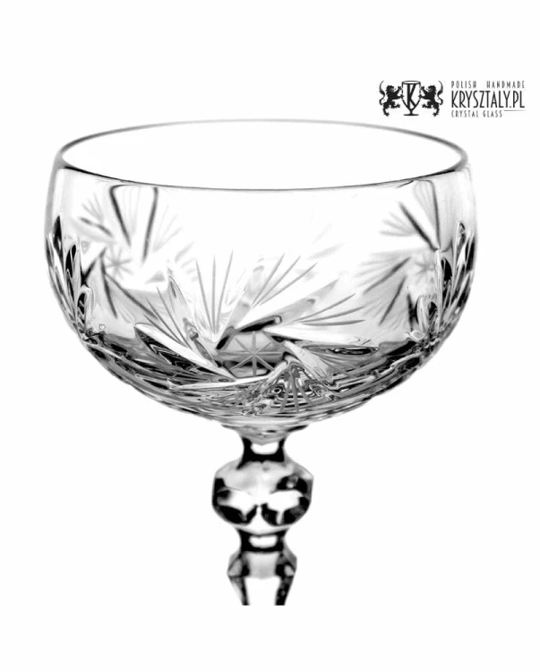 Kryształowe kieliszki do szampana płaskie 170ml MK73 1szt