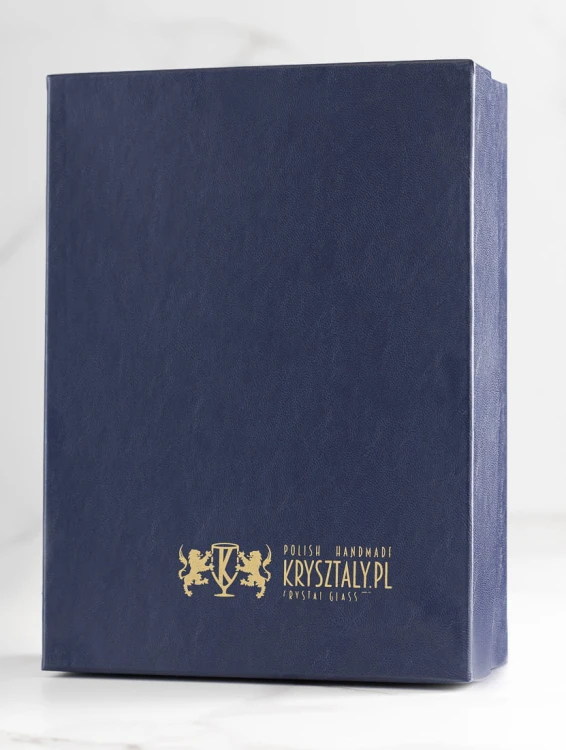 Pudełko prezentowe na zestaw - karafkę i 2 sztuki szklanek do whisky PP16