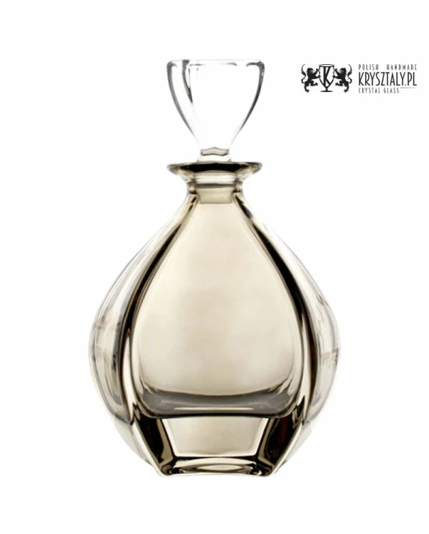 Zestaw do whisky: kryształowa karafka + kryształowe szklanki do whisky 6szt Crystalline Laguna Kolorowe