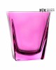 Zestaw do whisky: kryształowa karafka + kryształowe szklanki do whisky 6szt Crystalline Laguna Kolorowe