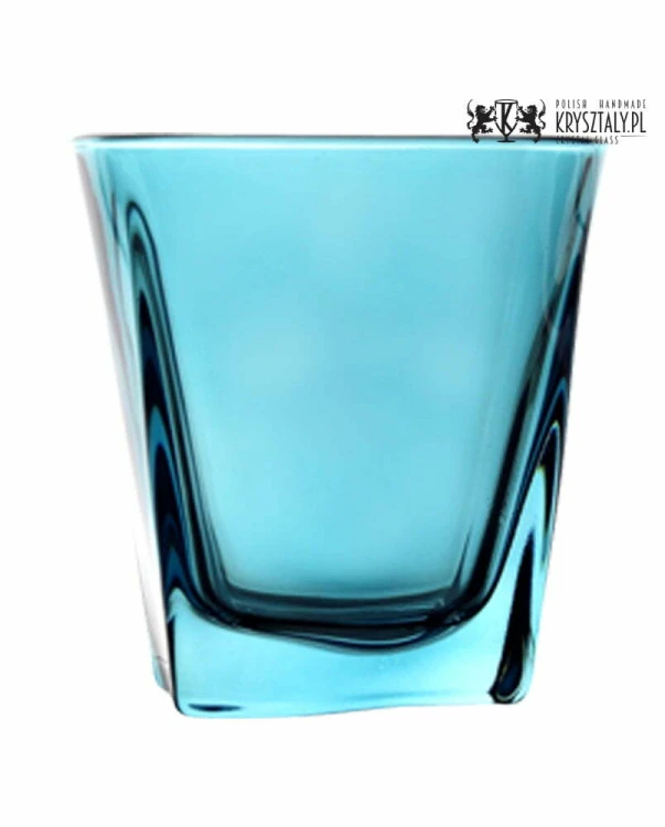Zestaw do whisky: kryształowa karafka + kryształowe szklanki do whisky 6szt Crystalline Laguna Kolorowe