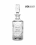 Kryształowa karafka do whisky z grawerem 750ml Młynek MK90- prezent na Dzień Mamy
