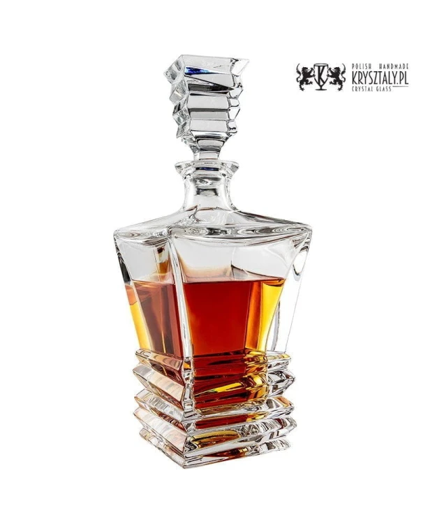 Kryształowa karafka do whisky CRYSTALLINE ROCKY