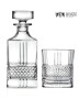 Zestaw do whisky: kryształowa karafka + kryształowe szklanki do whisky 6szt Crystalline Brillante