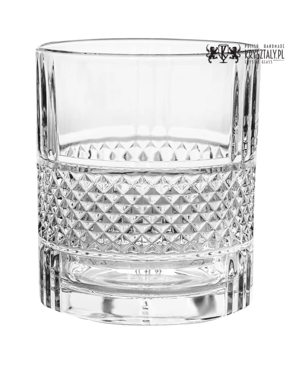 Kryształowe szklanki do whisky 340ml Brillante 6szt