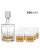 Zestaw do whisky: kryształowa karafka + kryształowe szklanki do whisky 6szt Melody LZ10