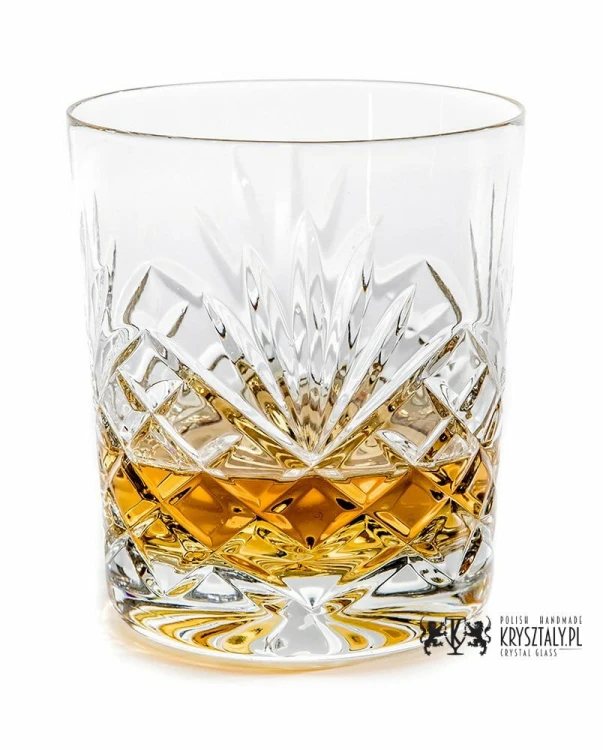 Kryształowe szklanki do whisky z grawerem 260ml Classico CK80E 2szt prezent na ślub