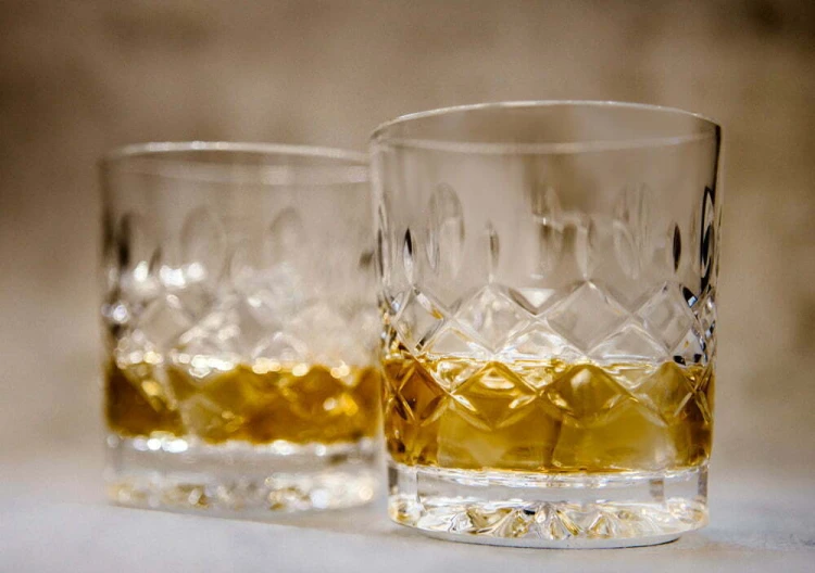 Kryształowe szklanki do whisky z grawerem 260ml Elixir EK80E 2szt podziękowanie dla świadków