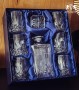 Zestaw do whisky Opera: kryształowa karafka z grawerem+ kryształowe szklanki do whisky 6szt w opakowaniu prezentowym OKP10