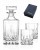 Zestaw do whisky: kryształowa karafka + kryształowe szklanki do whisky 2szt. w opakowaniu prezentowym Crystalline Opera