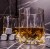 Zestaw do whisky: kryształowa karafka + kryształowe szklanki do whisky 2szt. w opakowaniu prezentowym Crystalline Opera