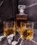 Zestaw do whisky: kryształowa karafka + kryształowe szklanki do whisky 2szt. w opakowaniu prezentowym Crystalline Opera