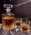 Zestaw do whisky: kryształowa karafka z grawerem+ kryształowe szklanki do whisky z grawerem 2szt w opakowaniu prezentowym ROP11